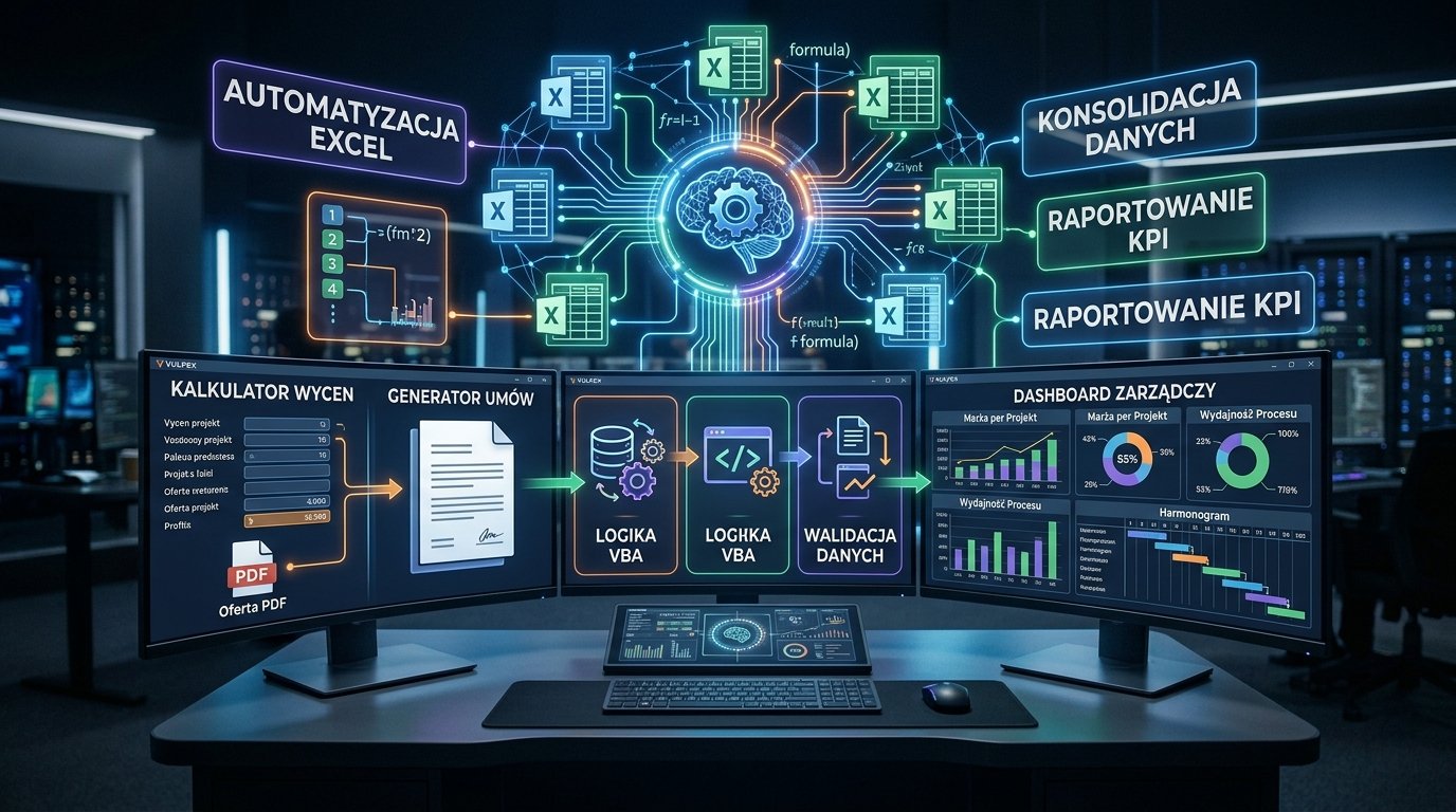 Automatyzacja arkuszy Excel i raportowanie dla firm